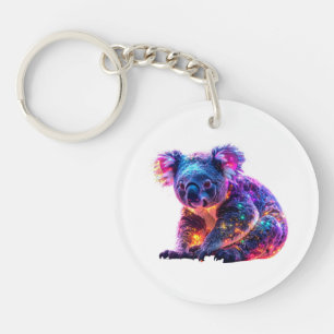 Schattig Koala Beer Wildlife Art Design Sleutelhanger