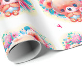 Schattig koala hart cadeaupapier (Rol Hoek)