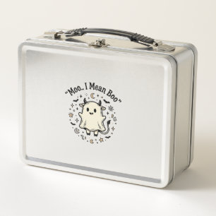 Schattig Koe Geest Halloween Moo Boo Vintage Ontwe
