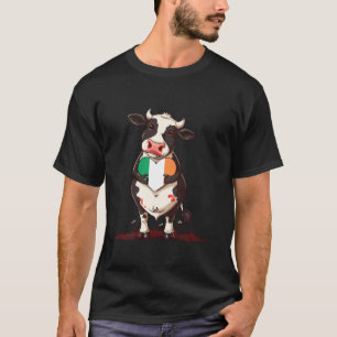 Schattig Koeienhart Ierse Trots Ierse Roots Ierlan T-shirt