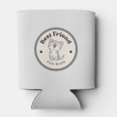 SCHATTIG! Koelbox - Beste Vriendin Bont Ooit - Kat Blikjeskoeler (Achterkant)