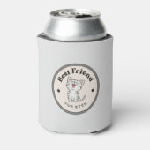 SCHATTIG! Koelbox - Beste Vriendin Bont Ooit - Kat Blikjeskoeler (Blikje Achterkant)