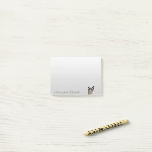 Schattig koffertje post-it® notes (Op bureau)