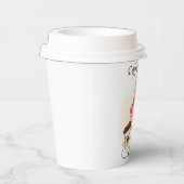 schattig koffietijdstip om tekst toe te voegen Pap Papieren Bekers (Rechts)