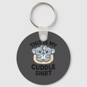 Schattig Kola Paar Dit Is Mijn Knuffel Sleutelhanger