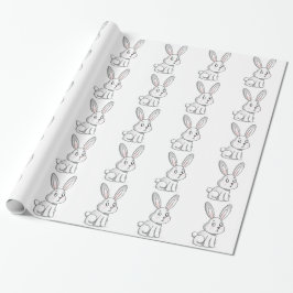 Schattig Konijn Cadeaupapier