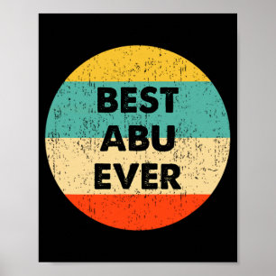 Schattig konijn dat bubbelgom blaast op Pasen Poster