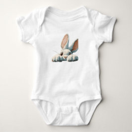 Schattig Konijn Gezicht | Kawaii Konijn Ontwerp Romper