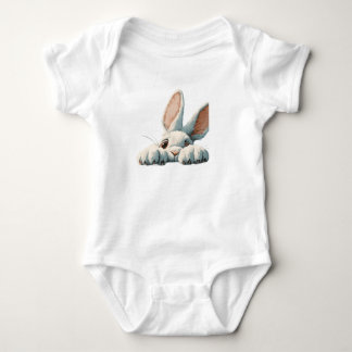 Schattig Konijn Gezicht | Kawaii Konijn Ontwerp Romper