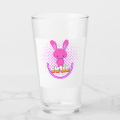 Schattig Konijn Glas (Voorkant)
