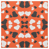 Schattig konijn Halloween Stof (Swatch)