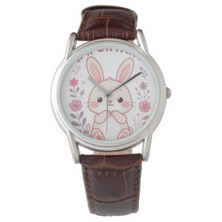 Schattig Konijn Hou Van Mezlf Horloge Citaat- Jij