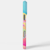 Schattig konijn in regenboogwolken Case-Mate iPhone case (Achterkant / Rechts)