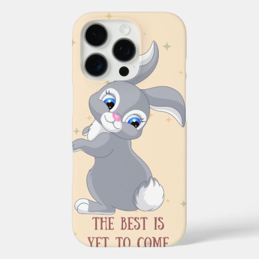 'Schattig Konijn' Inspirerende iPhone 16 Pro Hoesj Case-Mate iPhone Case (Achterkant)