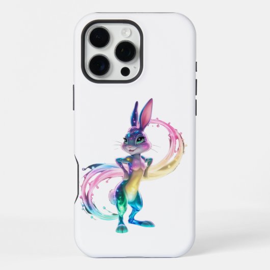 Schattig konijn iPhone hoesje (Achterkant)