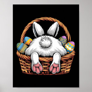 Schattig Konijn Jacht op Chocolade Eieren Eierenja Poster