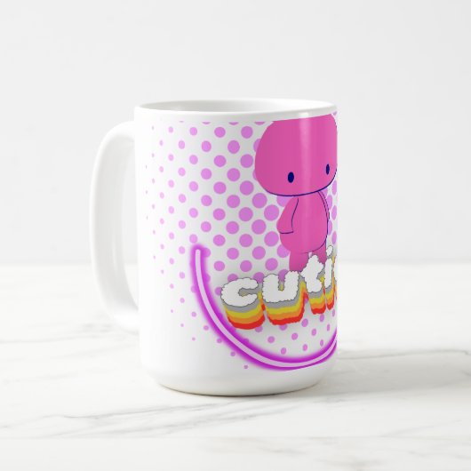 Schattig Konijn Koffiemok (Voorkant links)