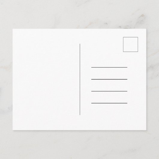 Schattig Konijn Met Bloemen Baby Meisje Dochter Briefkaart (Achterkant)