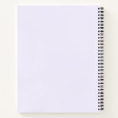 Schattig Konijn met een Tulp Notitieboek (Achterkant)