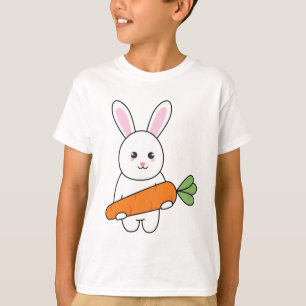 schattig konijn met wortel T-Shirt