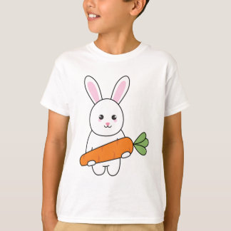 schattig konijn met wortel T-Shirt