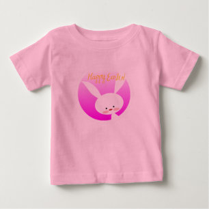 Schattig Konijn Mijn Eerste Pasen Gelukkig Pasen