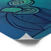 Schattig konijn poster (Hoek)