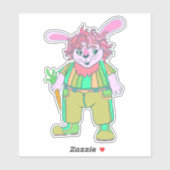 Schattig Konijn Sticker (Vel)