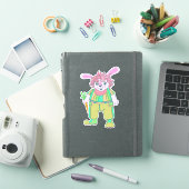 Schattig Konijn Sticker (iPad Cover)