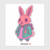 Schattig Konijn Sticker (Vel)
