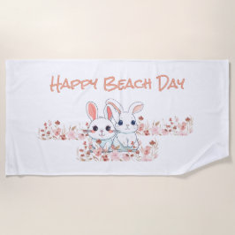 Schattig Konijn Strandlaken