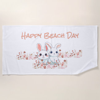 Schattig Konijn Strandlaken