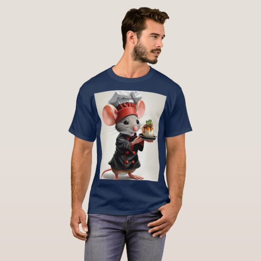 : Schattig Konijn T-Shirt Design: Hop in Stijl (Voorkant volledig)
