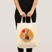 Schattig konijn tote bag (Voorkant (product))