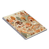 schattig konijnendorp notitieboek (Rechterzijde)