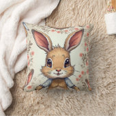 schattig konijnenkussen kussen (Deken)