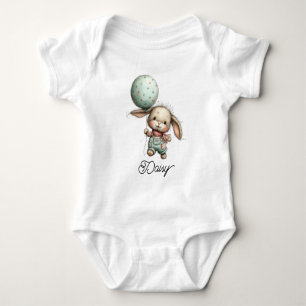 Schattig Konijntje met Ballon Romper