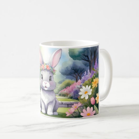 Schattig konijntje, Pasen Koffiemok (Voorkant rechts)