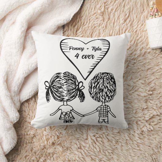 schattig koppelkussen kussen (Deken)