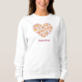 Schattig Kuiken Hart Valentijnsdag Trui