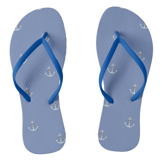 Schattig Kute Nautical Anchor Teenslippers (Voetbed)