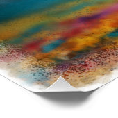 Schattig lachend chihuahua artistiek portret perfect poster (Hoek)