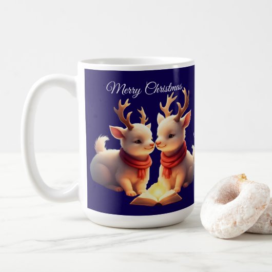 schattig lammetje koffiemok (Met donut)