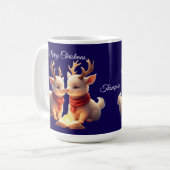 schattig lammetje koffiemok (Voorkant links)