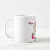 Schattig Lamsontwerp Keramische Mok (Links)