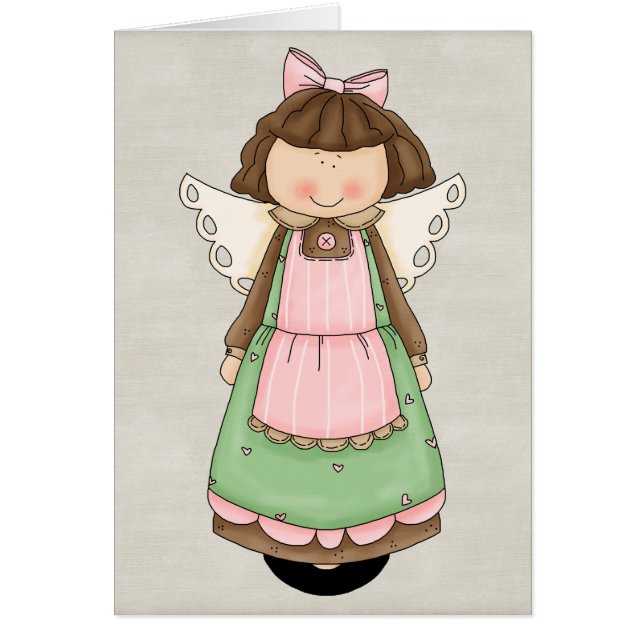 Schattig land Angel Doll (Voorkant)