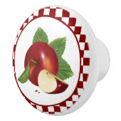 schattig land appel keuken keramische knop (Rechts)