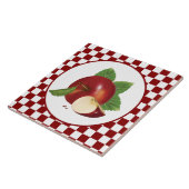 schattig land appel keuken tegeltje (Zijkant)