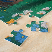 Schattig Land Koe Legpuzzel (Zijkant)