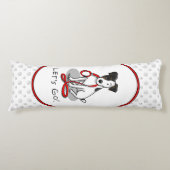 Schattig Laten we gaan! Jack Russell Terrier (drie Lichaamskussen (Voorkant)